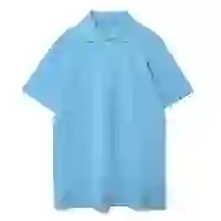 На картинке: Рубашка поло Virma Light, голубая на белом фоне