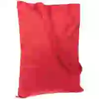 На картинке: Холщовая сумка Basic 105, красная на белом фоне
