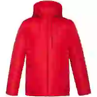 На картинке: Куртка Unit Tulun, красная на белом фоне