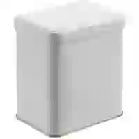 На картинке: Коробка прямоугольная Jarra, белая на белом фоне