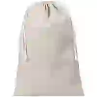 На картинке: Холщовый мешок Flaxy, большой на белом фоне