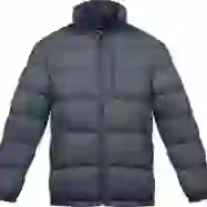 На картинке: Куртка Unit Hatanga, темно-синяя на белом фоне
