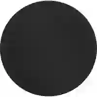 На картинке: Сервировочная салфетка Satiness, круглая, черная на белом фоне