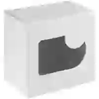 На картинке: Коробка с окном Gifthouse, белая на белом фоне