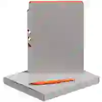 На картинке: Набор Flexpen, серебристо-оранжевый на белом фоне