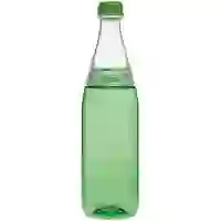 На картинке: Бутылка для воды Fresco, зеленая на белом фоне