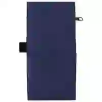 На картинке: Органайзер на ежедневник Belt, синий на белом фоне