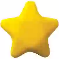 На картинке: Антистресс «Звезда», желтый на белом фоне