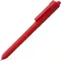 На картинке: Ручка шариковая Hint, красная на белом фоне