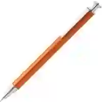 На картинке: Ручка шариковая Attribute, оранжевая на белом фоне
