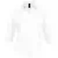 На картинке: Рубашка женская с рукавом 3/4 Effect 140, белая на белом фоне