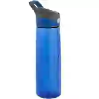 На картинке: Спортивная бутылка для воды Addison, синяя на белом фоне