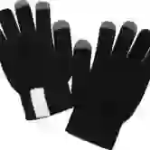 На картинке: Сенсорные перчатки Scroll, черные на белом фоне