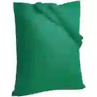 На картинке: Холщовая сумка Neat 140, зеленая на белом фоне