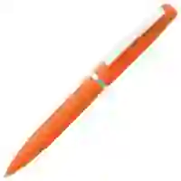 На картинке: Ручка шариковая Bolt Soft Touch, оранжевая на белом фоне
