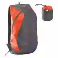 На картинке: Складной рюкзак Wick, оранжевый на белом фоне