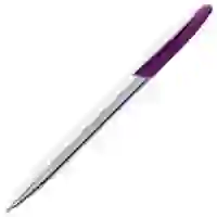 На картинке: Ручка шариковая Dagger Soft Touch, фиолетовая на белом фоне