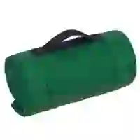 На картинке: Плед для пикника Comfy, зеленый на белом фоне