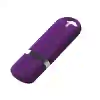 На картинке: Флешка Memo, 8 Гб, фиолетовая на белом фоне