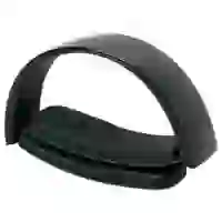 На картинке: Bluetooth наушники Rockall, черные на белом фоне
