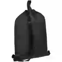 На картинке: Рюкзак-мешок Melango, черный на белом фоне