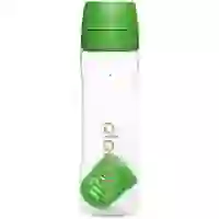 На картинке: Бутылка для воды Aveo Infuse, зеленая на белом фоне