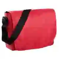 На картинке: Сумка для ноутбука Unit Laptop Bag, красная на белом фоне