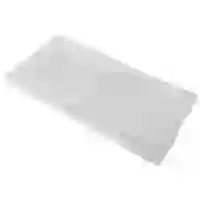 На картинке: Полотенце махровое Soft Me Medium, белое на белом фоне