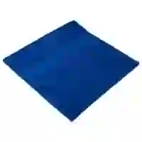 На картинке: Полотенце махровое Soft Me Small, синее на белом фоне