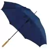 На картинке: Зонт-трость Lido, темно-синий на белом фоне