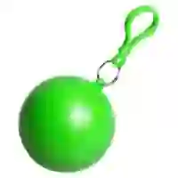 На картинке: Дождевик в круглом футляре Nimbus, зеленое яблоко на белом фоне