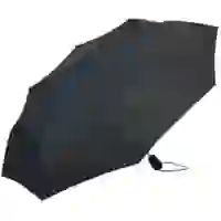 На картинке: Зонт складной AOC, черный на белом фоне