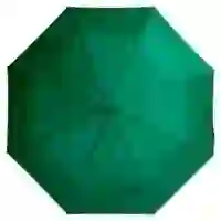 На картинке: Зонт складной Unit Basic, зеленый на белом фоне