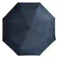 На картинке: Складной зонт Magic с проявляющимся рисунком, темно-синий на белом фоне