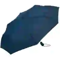 На картинке: Зонт складной AOC, темно-синий на белом фоне