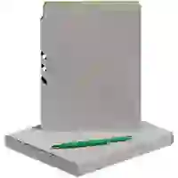 На картинке: Набор Flexpen, серебристо-зеленый на белом фоне