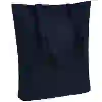 На картинке: Холщовая сумка Avoska, темно-синяя на белом фоне