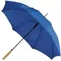 На картинке: Зонт-трость Lido, синий на белом фоне