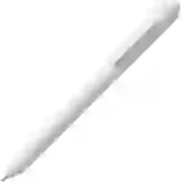 На картинке: Ручка шариковая Hint Special, белая на белом фоне