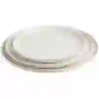 На картинке: Набор тарелок Riposo на белом фоне