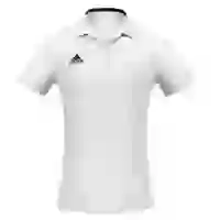 На картинке: Рубашка-поло Condivo 18 Polo, белая на белом фоне