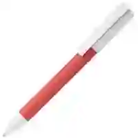 На картинке: Ручка шариковая Pinokio, красная на белом фоне