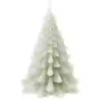 На картинке: Свеча Homemate Tree, зеленая на белом фоне