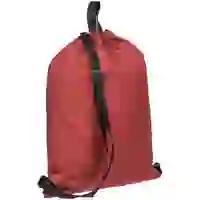 На картинке: Рюкзак-мешок Melango, красный на белом фоне