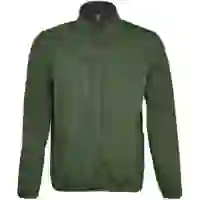 На картинке: Куртка мужская Radian Men, темно-зеленая на белом фоне