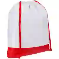 На картинке: Рюкзак детский Classna, белый с красным на белом фоне
