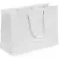На картинке: Пакет «Крафт», XS, белый на белом фоне