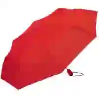 На картинке: Зонт складной AOC, красный на белом фоне