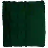 На картинке: Подушка Stille, зеленая на белом фоне