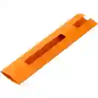 На картинке: Чехол для ручки Hood Color, оранжевый на белом фоне